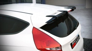 Przedłużenie spojlera Dachowego Ford Fiesta MK7 ST / Zetec S ( Polift / podkładowany )