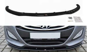 Splitter przedni Hyundai i30 MK2 (czarny połysk)