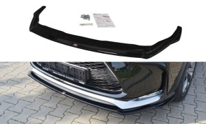 Splitter przedni V1 Lexus NX MK1 F-Sport (czarny połysk)