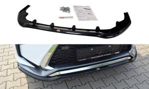 Splitter przedni V1 Lexus RX MK4 F-Sport (carbon look)