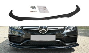Splitter przedni V1 Mercedes C-Class S205 63AMG Kombi (czarny mat)