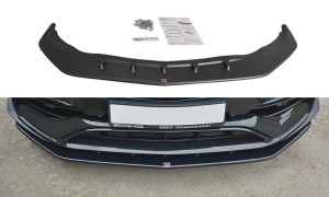 Splitter przedni V1 Mercedes CLA A45 AMG C117 Polift (czarny mat)