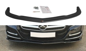 Splitter przedni V1 Mercedes CLS C218 (czarny mat)