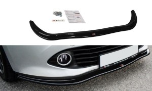 Splitter przedni V1 Renault Clio MK4 (czarny połysk)