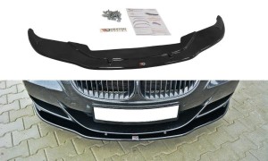 Splitter przedni V2 BMW M6 E63 (czarny połysk)