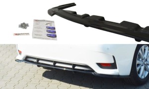 Splitter tylny srodkowy Lexus CT MK1 Polift (z dyfuzorem) (carbon look)