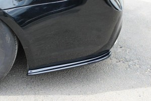 Splittery tylne boczne BMW 3 E91 M-Pack Polift (czarny połysk)