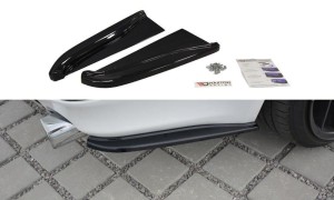 Splittery tylne boczne Lexus IS MK2 (czarny mat)