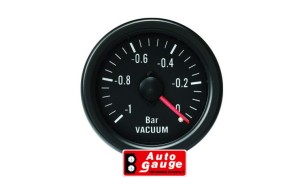 Wskaźnik podciśnienia (vacuum) AutoGauge w stylu VDO 52 mm