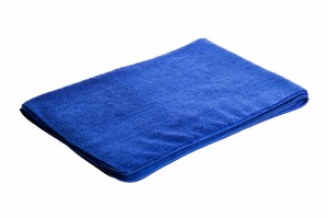 Rewelacyjnie chłonny ręcznik do osuszania karoserii TK Car Cosmetics LARGE BLUE FLUFFER 600g