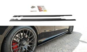 Dokładki progów Mercedes C-Class S205 63AMG Kombi (carbon look)