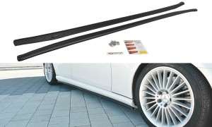 Dokładki progów Mercedes CLS C219 55AMG (carbon look)