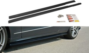Dokładki progów Mercedes E W212 (czarny połysk)