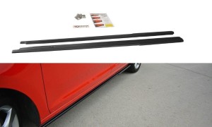 Dokładki progów Skoda Rapid (czarny mat)