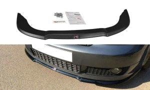 Splitter przedni V1 Audi A4 S-Line B6 (carbon look)