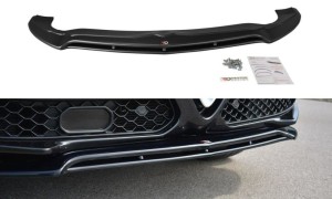 Splitter przedni V2 Alfa Romeo Stelvio (czarny połysk)