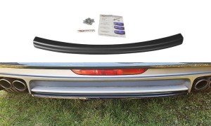 Splitter tylny srodkowy Audi TTS 8J (czarny mat)