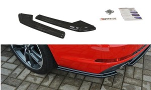 Splittery tylne Audi A4 B9 S-Line (carbon look)