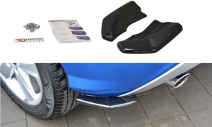 Splittery tylne Audi Q2 MK1 (carbon look)