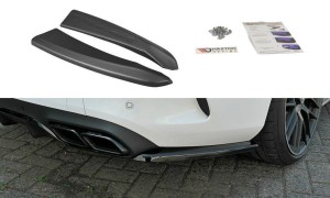 Splittery tylne boczne Mercedes C-Class C205 63AMG Coupe (czarny mat)