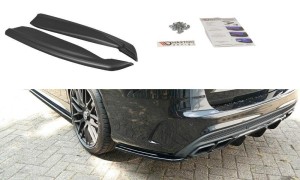 Splittery tylne boczne Mercedes C-Class S205 63AMG Kombi (carbon look)