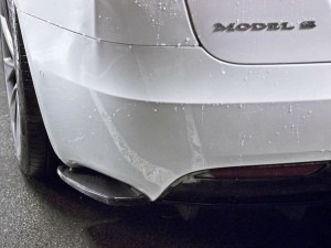 Splittery tylne boczne Tesla Model S Polift (carbon look)