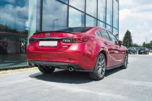 Przedłużenie spojlera Mazda 6 GJ (MK3) Polift (carbon look)