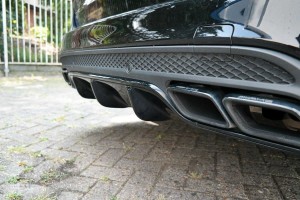 Tylna dokładka Mercedes C-Class S205 63AMG Kombi (carbon look)