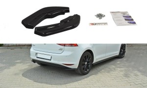Splittery tylne boczne Volkswagen Golf MK7 Standard (czarny połysk)