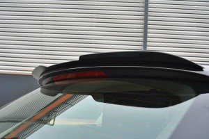 Przedłużenie spojlera Audi A6 C7 Avant (czarny mat)