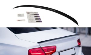 Spojler tylny Audi A8 D4 (czarny połysk)