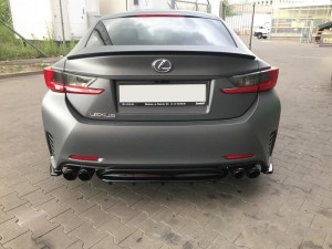Przedłużenie spojlera Lexus RC (czarny połysk)