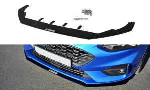 Splitter przedni Racing Ford Focus ST / ST-Line MK4 (czarny połysk)