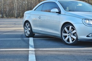 Dokładki progow Volkswagen Eos (czarny połysk)