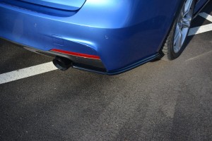 Splittery tylne boczne BMW 3-SERIES F30 Phase II Sedan M-Sport (czarny połysk)
