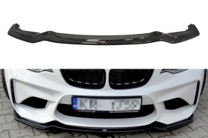 Przedni splitter BMW M2 F87 Coupe (czarny połysk)