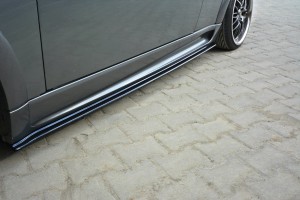 Dokładki progów MINI R53 Cooper S JCW (czarny mat)