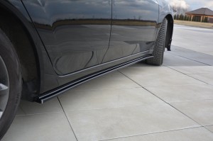Dokładki progow Honda Accord MK8 (CU) Przedlift / Sedan (carbon look)