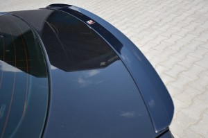 Przedłużenie spojlera Audi A5 Sportback S-Line MK1 Polift (8T) (carbon look)