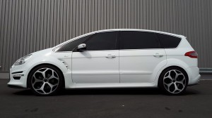 Dokładki progow Ford S-Max Titanium Polift (carbon look)
