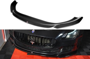 Przedni splitter Maserati Quattroporte MK6 Przedlift (czarny połysk)