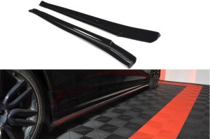 Dokładki progów Maserati Quattroporte MK6 Przedlift (carbon look)