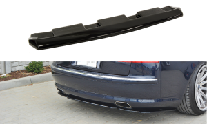 Splitter tylny srodkowy Audi S8 D3 (bez poprzeczek) (czarny połysk)