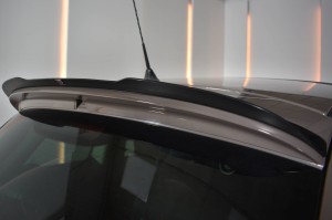 Spojler tylny Fiat 500 Hatchback ( Sport ) Przedlift (czarny mat)