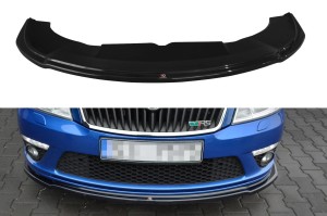 Splitter przedni V2 Skoda Octavia RS MK2 FL (carbon look)