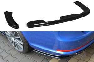 Splittery tylne boczne Skoda Octavia RS MK2 / MK2 FL Sedan / Kombi (carbon look)