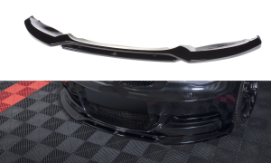 Splitter przedni V1 BMW 1 E82 Polift M-Pack (carbon look)