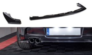 Splitter tylny srodkowy (bez dyfuzora) BMW 1 E81/ E87 M-Pack Polift (carbon look)