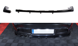 Splitter tylny srodkowy (z dyfuzorem) BMW 1 E81/ E87 M-Pack Polift (czarny połysk)