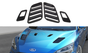 Otwory maski Ford Focus ST-Line / ST MK4 (czarny połysk)